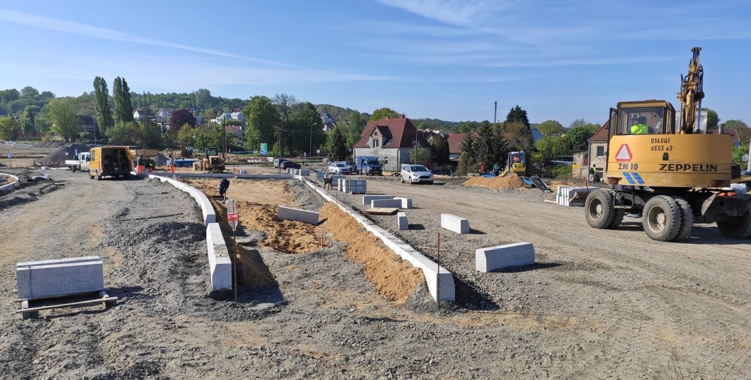 Węzeł Granitowa w Szczecinie - budowa