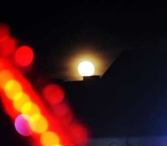Pełnia księżyca nad Sieradzem ZDJĘCIA