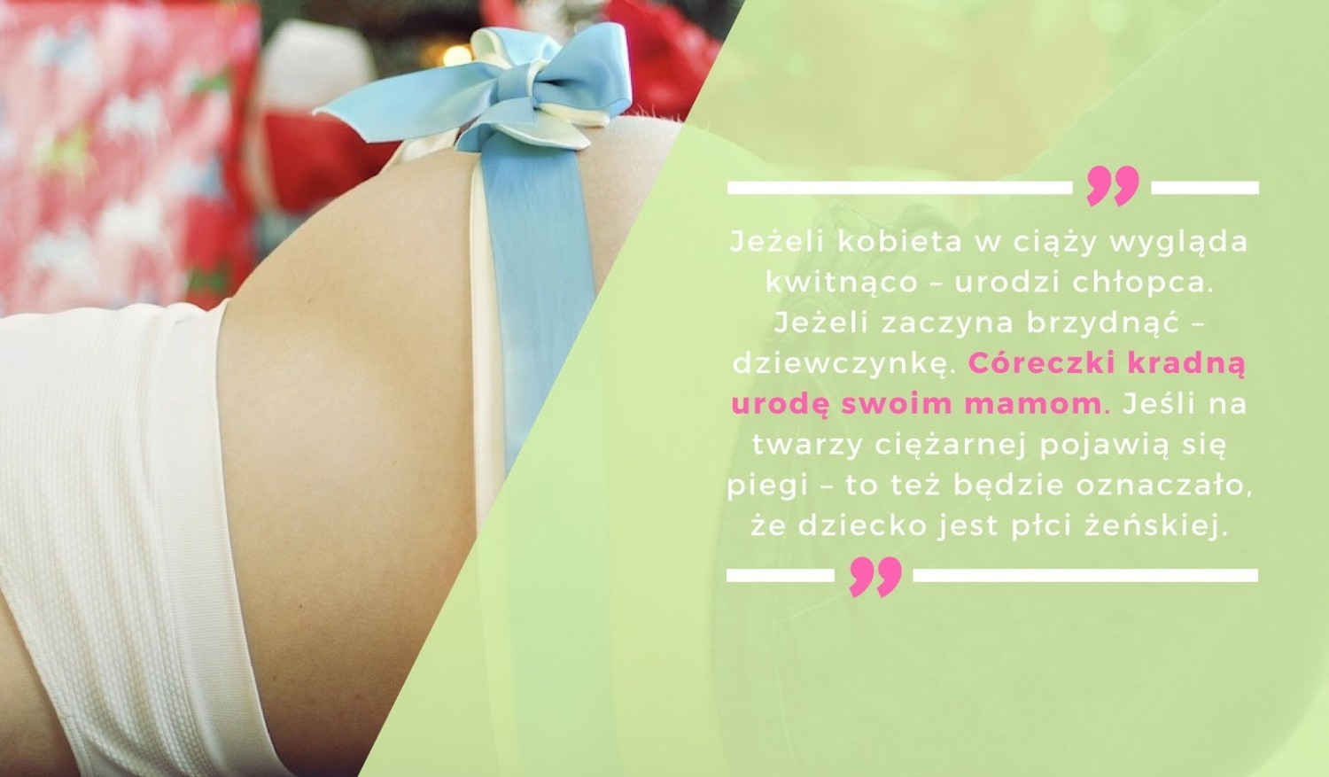 Uroda po mamusi?