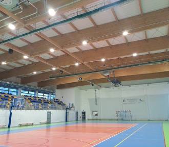 Nowoczesne oświetlenie LED w hali sportowej Ośrodka Sportu i Rekreacji w Goleniowie