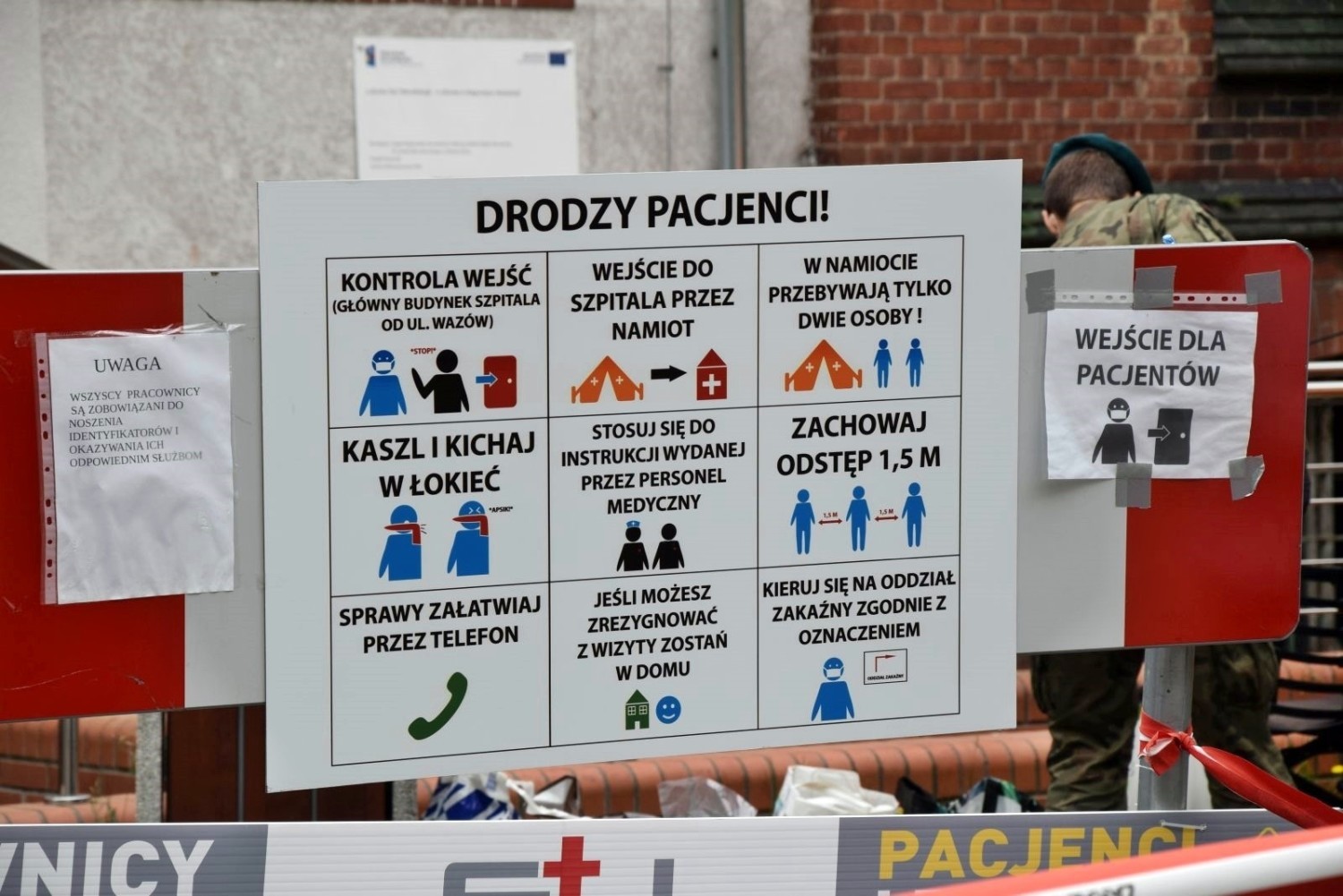 Sprawdzamy, co z pacjentami oddziału chorób wewnętrznych, na którym pracowała pielęgniarka z koronawirusem