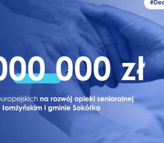 Ponad milion złotych wsparcia na rozwój opieki senioralnej łomżyńskich seniorów
