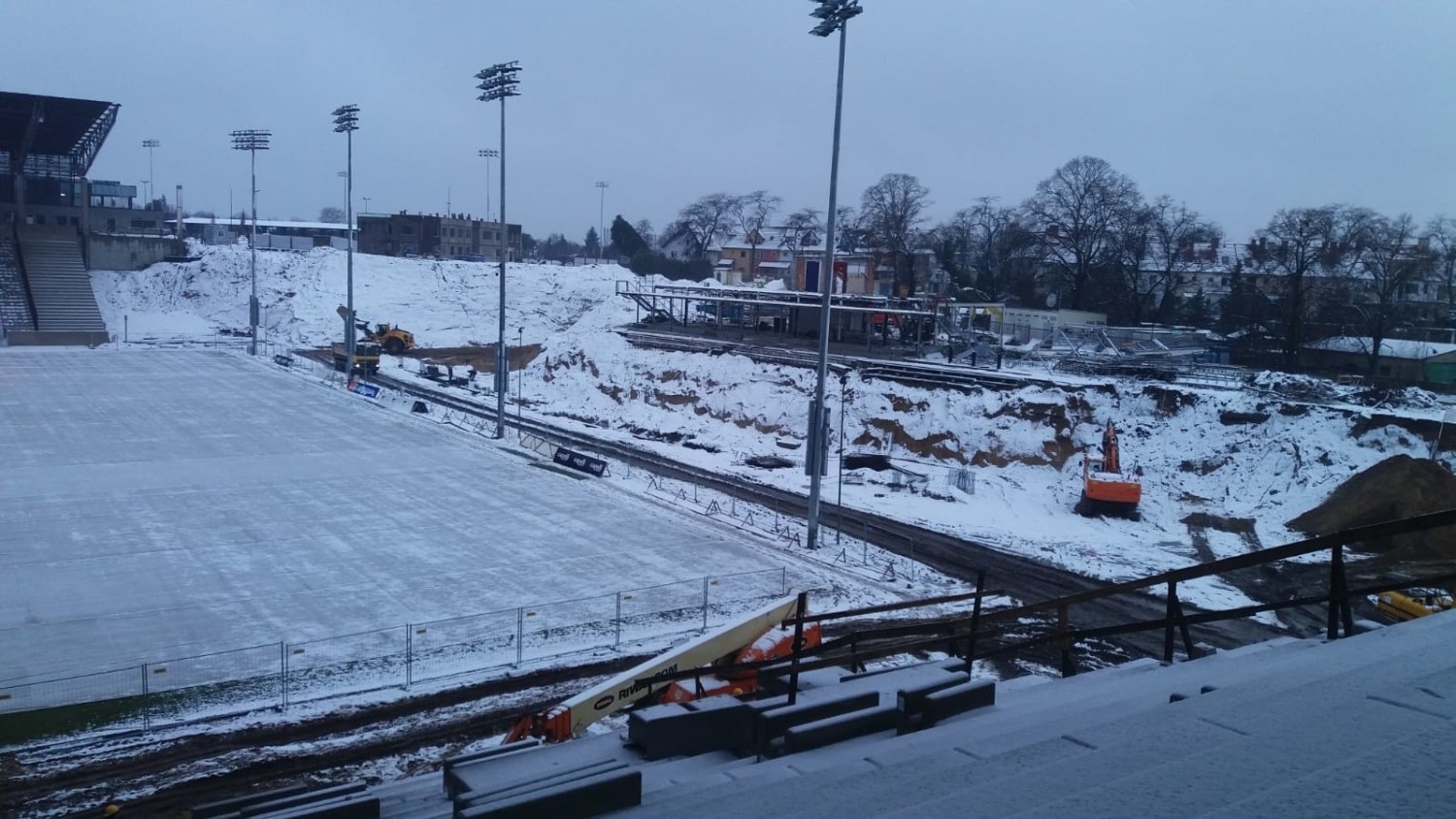Stadion Pogoni - 4 stycznia 2021