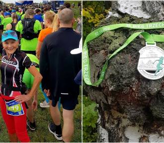 79-latka z Tarnowa w zimnie i błocie pobiegła po medal! 