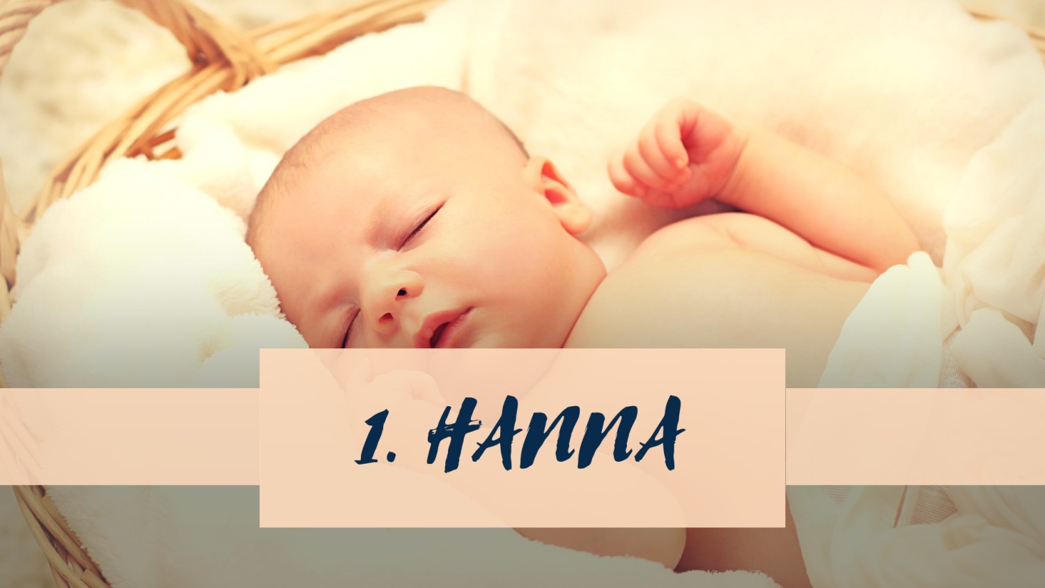 - 51 dziewczynek otrzymało w 2018 roku imię Hanna