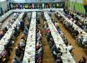 Spotkanie wielkanocne 2024 w Kikole. Do stołów zasiadło ponad 500 osób. Zdjęcia