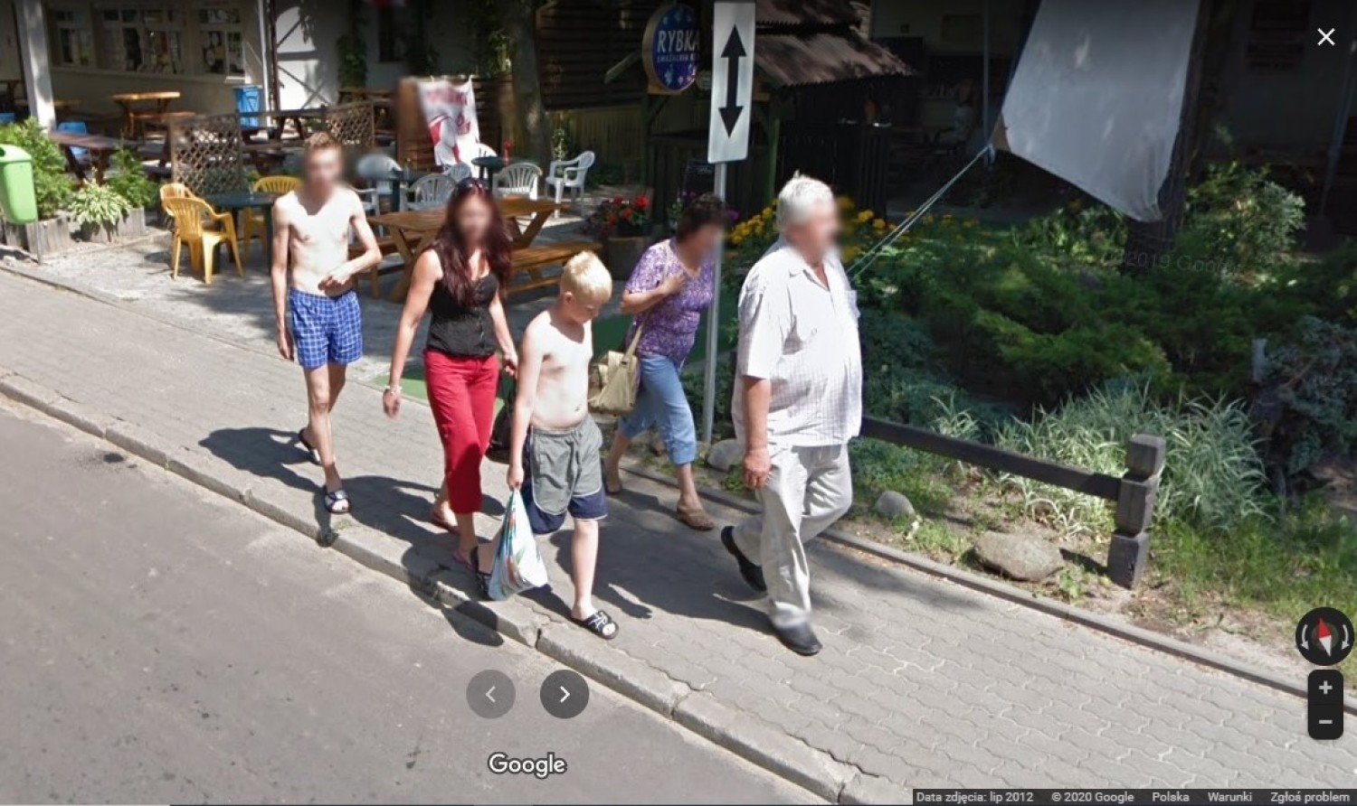 Kamery Google Street View w Przyjezierzu