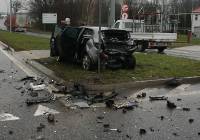 W Brodnicy pijany kierowca spowodował kolizję