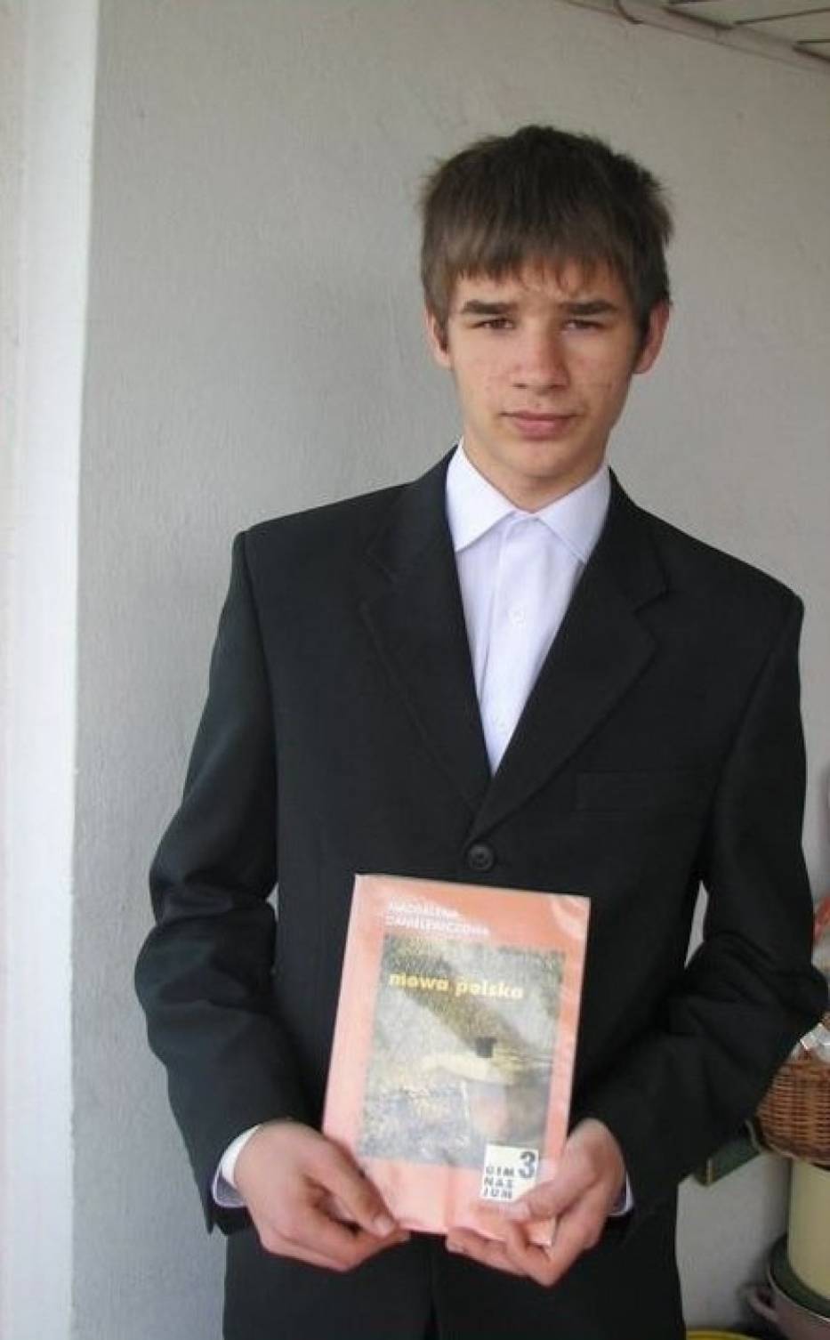 Adam, uczeń Gimnazjum numer 3 im