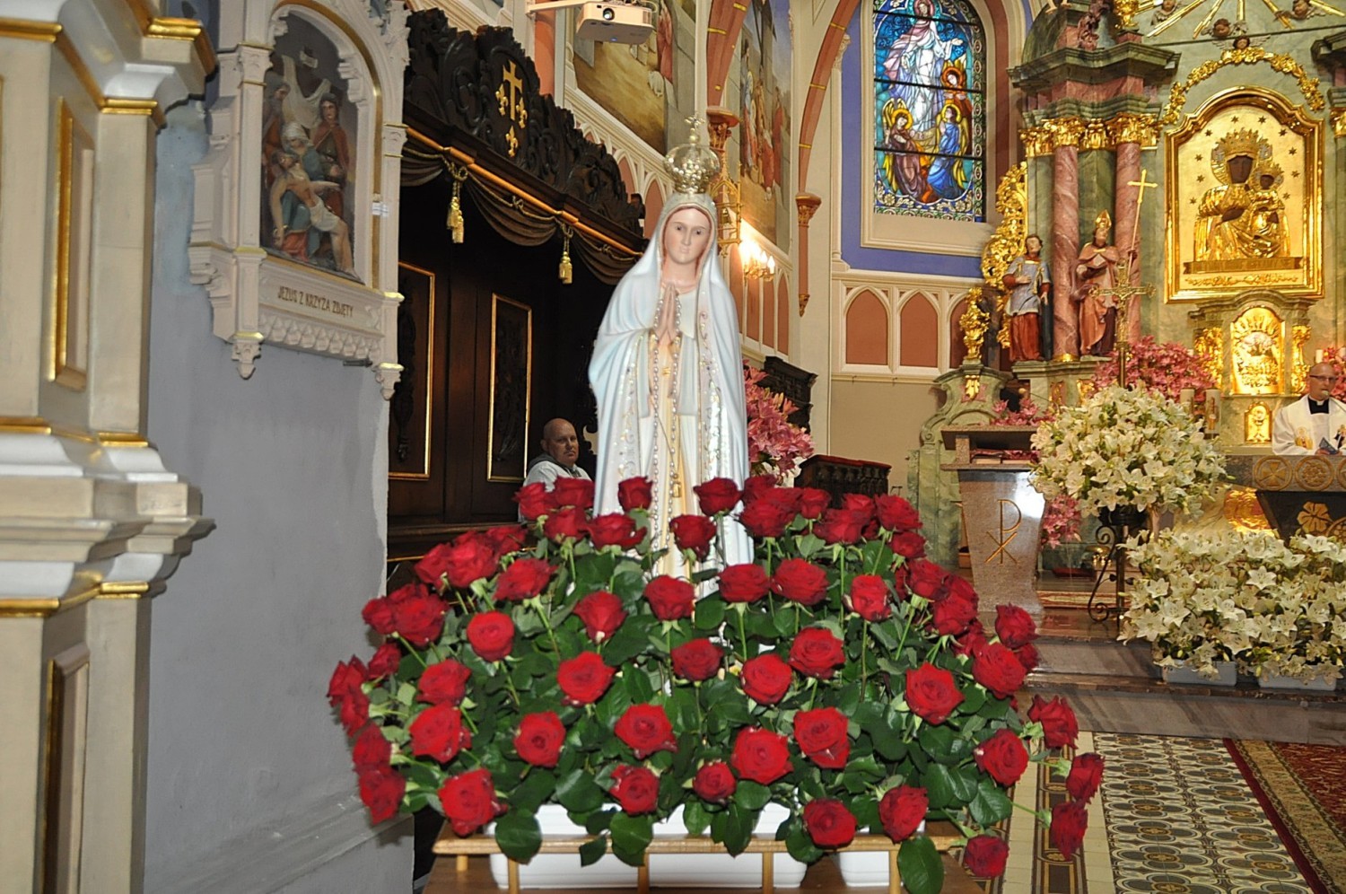 Nabożeństwo fatimskie w Uniejowie