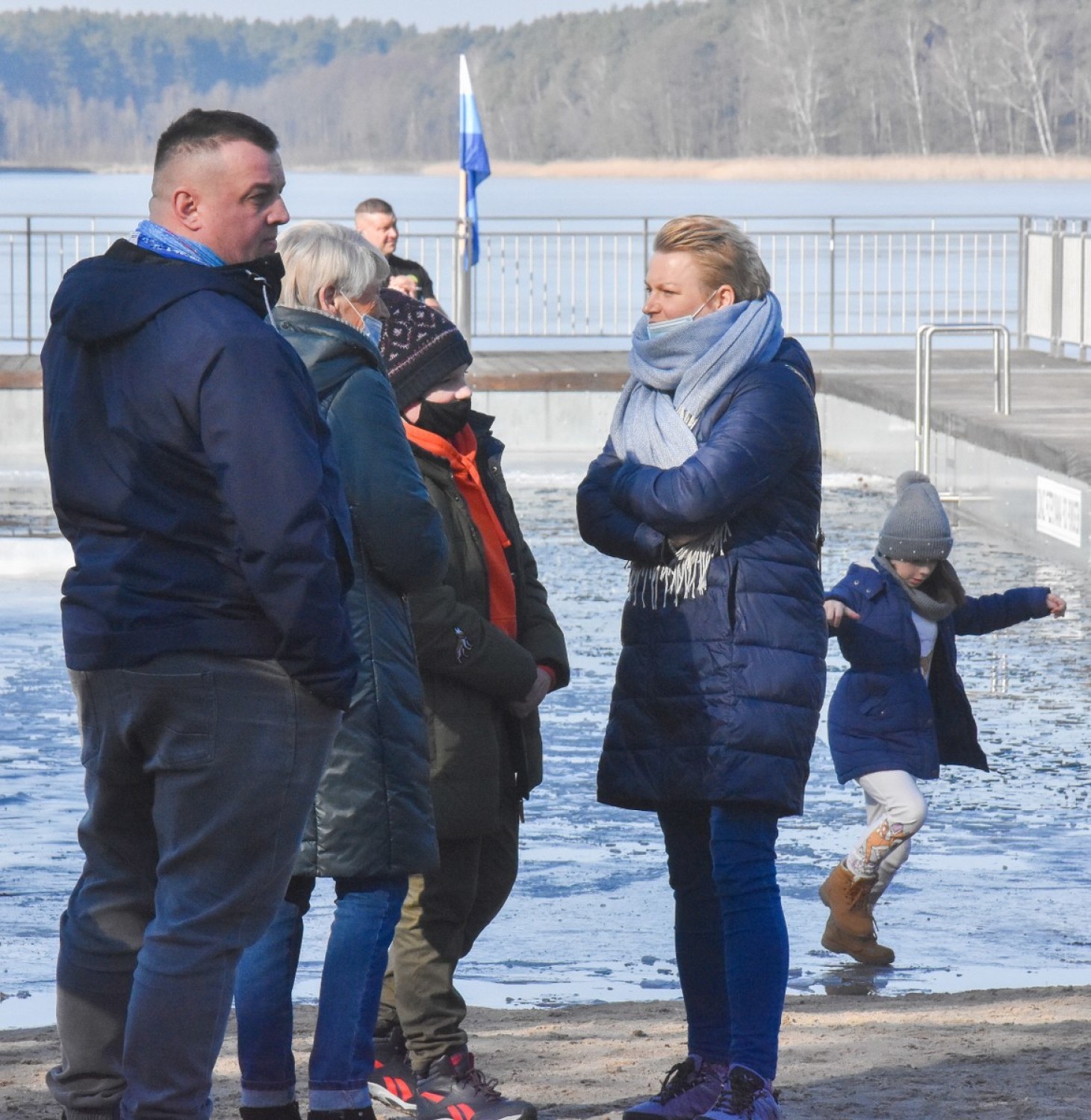 Charytatywne morsowanie dla Janka Napartego w Chojnie