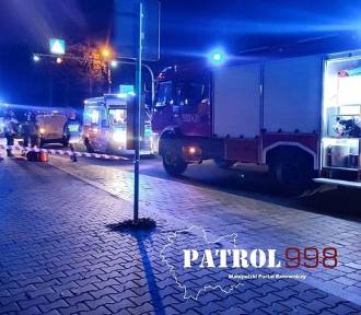 Potrącenie pieszej w Jaroszowcu. Na miejscu lądował helikopter LPR