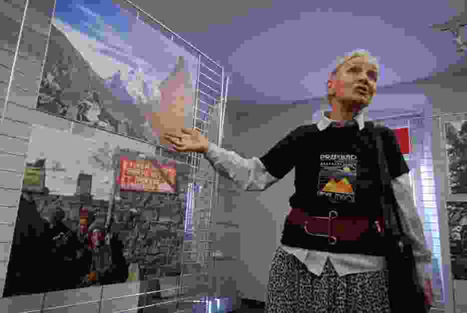 Anna Milewska-Zawada, żona nieżyjącego już Andrzeja Zawady, jednego z najbardziej znanych polskich himalaistów i patrona Przeglądu