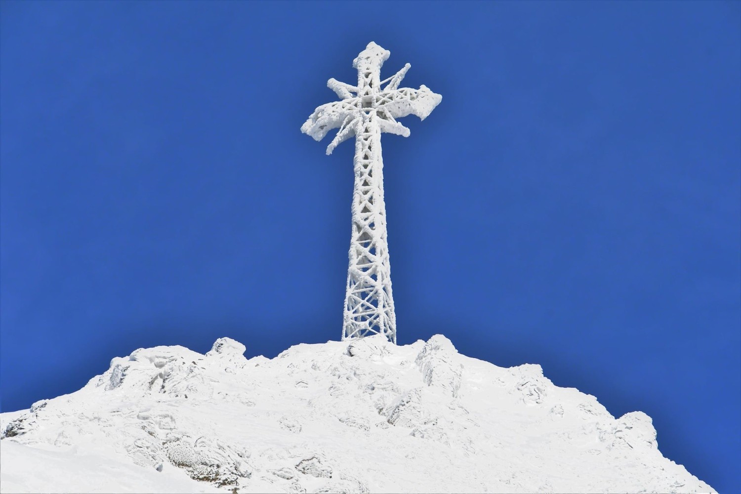 Zimowa wycieczka na Giewont