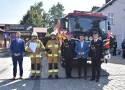 Strażacy OSP Komorowice Krakowskie mają nowy wóz bojowy. Uroczyste przekazanie na placu Józefa Niemczyka