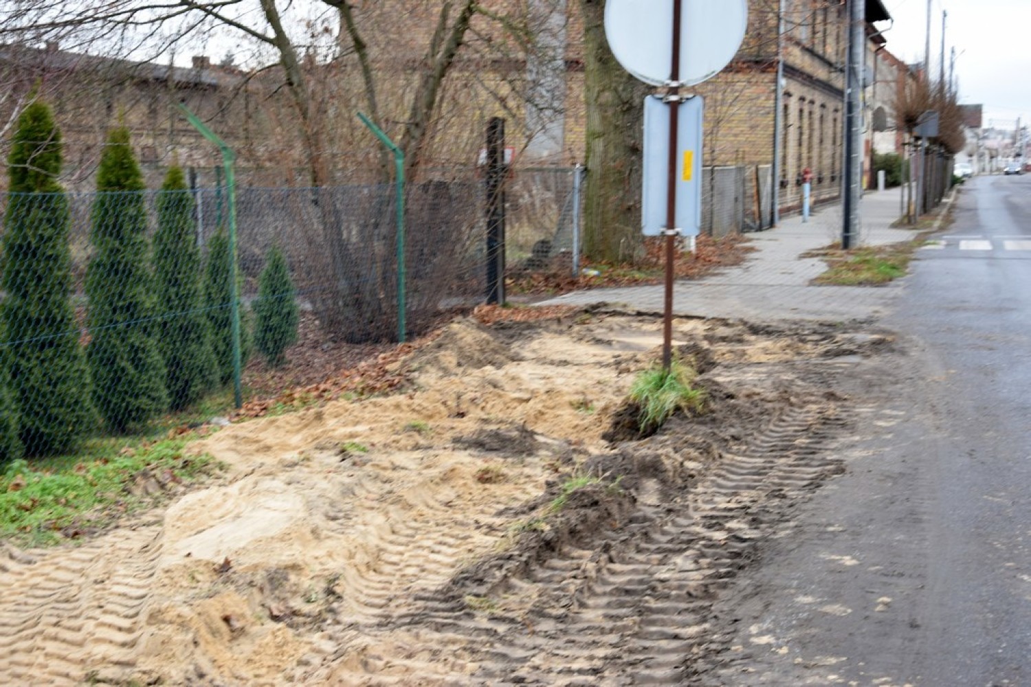 Przebudowa chodnika na ul. Granicznej
