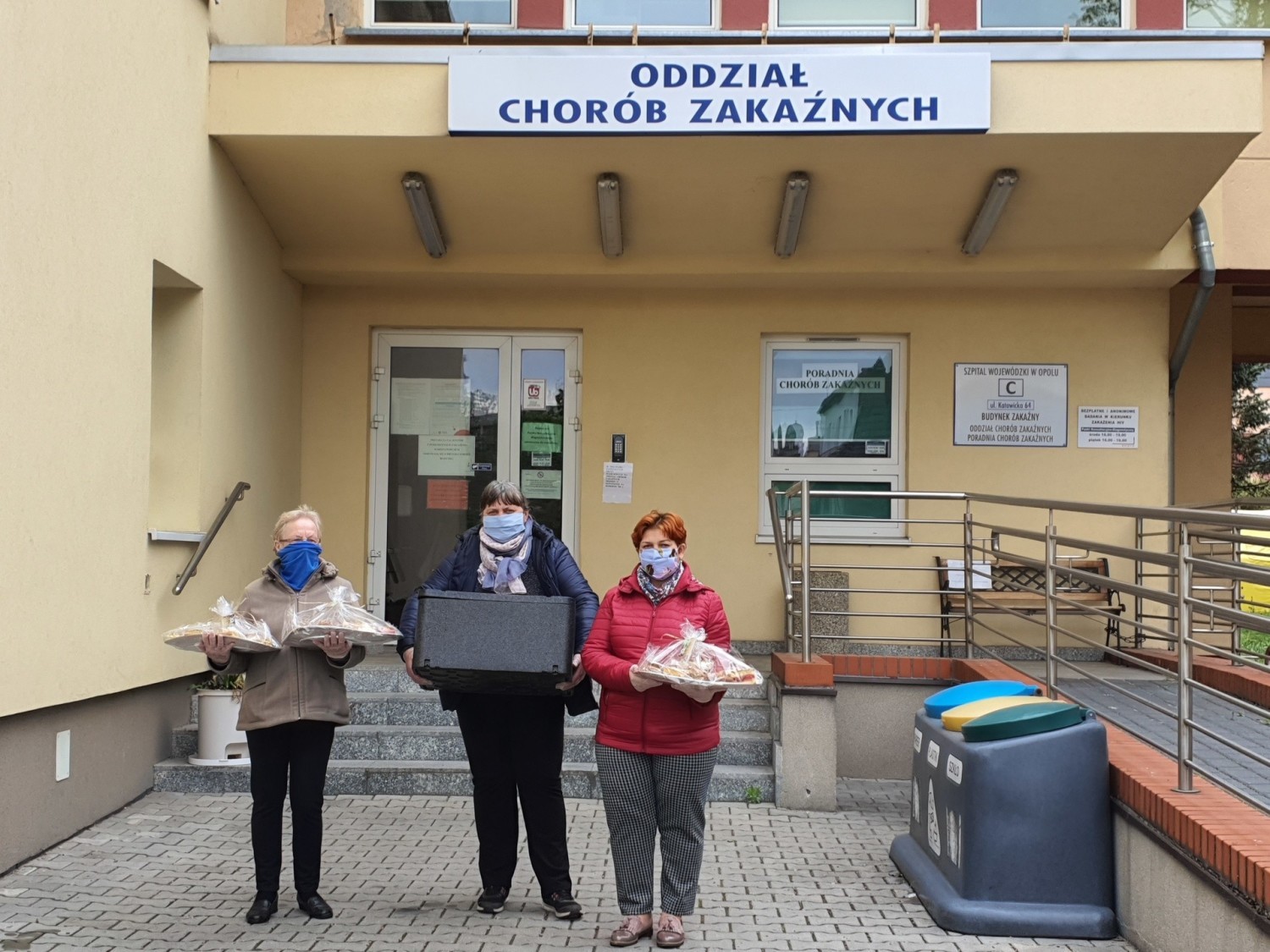 Członkinie Koła Gospodyń Wiejskich w Chróścinie zapowiadają, że wsparcie medykom będą nieść tak długo, jak będzie trzeba