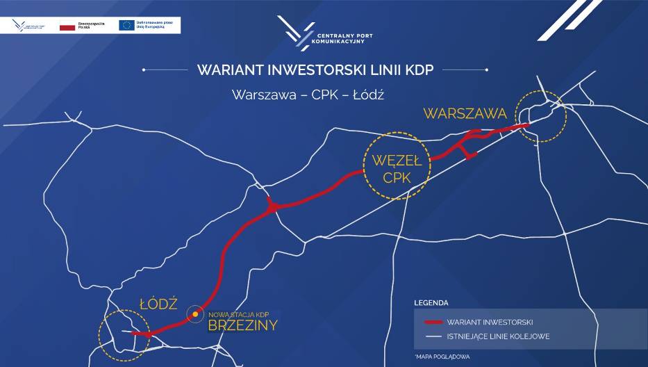 Plany rozwoju Kolei Dużych Prędkości w Polsce 
