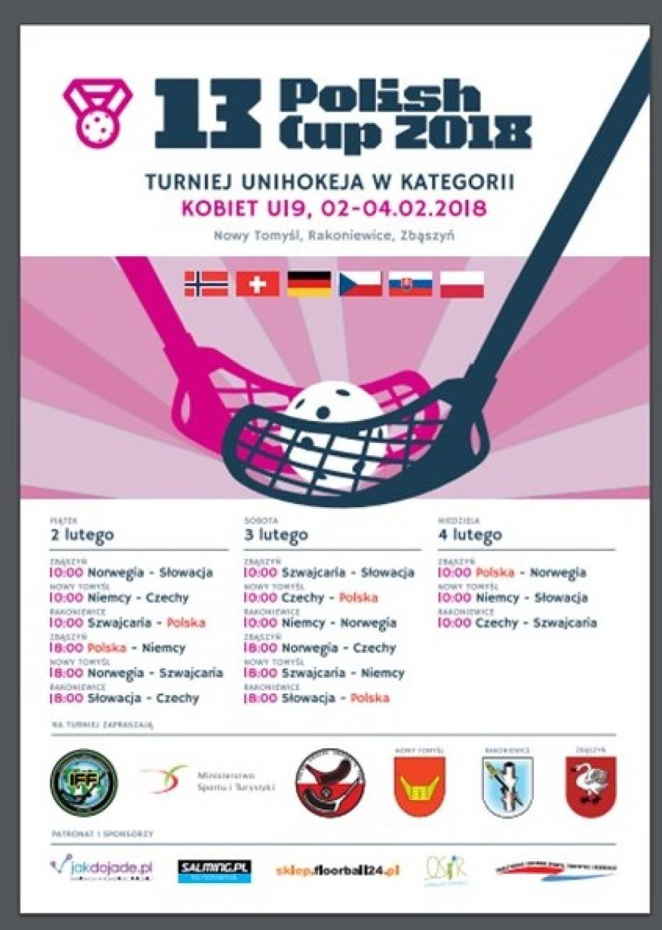 W Zbąszyniu po raz kolejny odbędą się zawody unihokeja - zapowiedź 13.Polish Cup