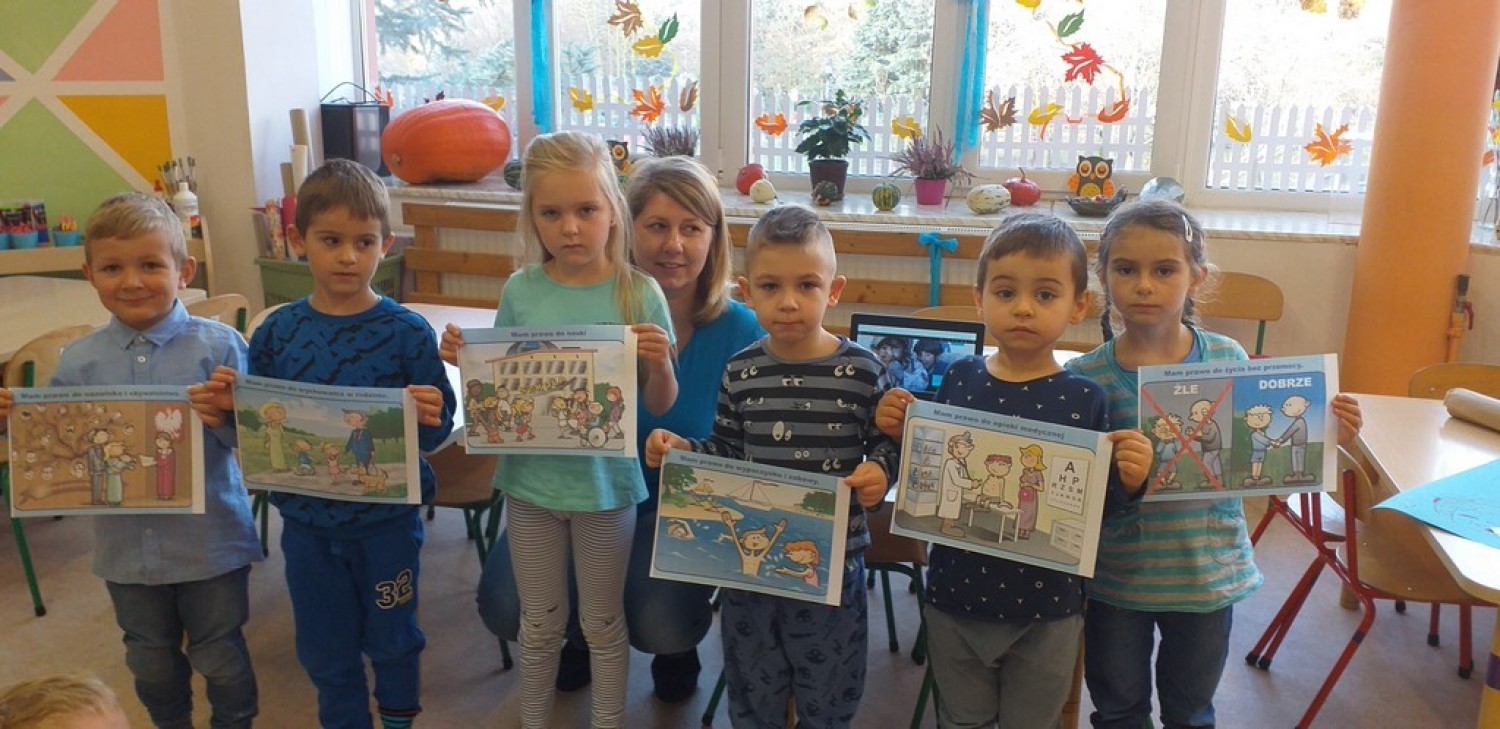 Maluchy też mają swoje prawa. Wiedzą o tym przedszkolaki