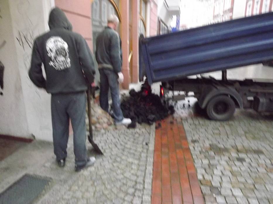 węgiel przywieźli