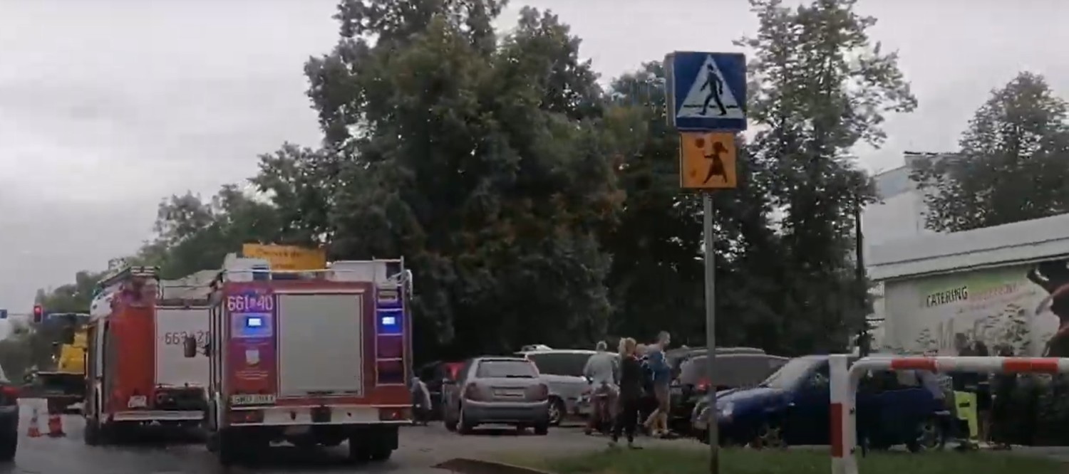 Wypadek w Rydułtowach