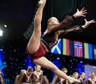 Tancerki z Unique Cheerleaders wywalczyły srebrny medal na Mistrzostwach Europy 