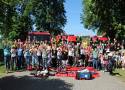 Strażacy z Opojowic i Wydrzyna odwiedzili uczniów ze Szkoły Podstawowej w Wydrzynie