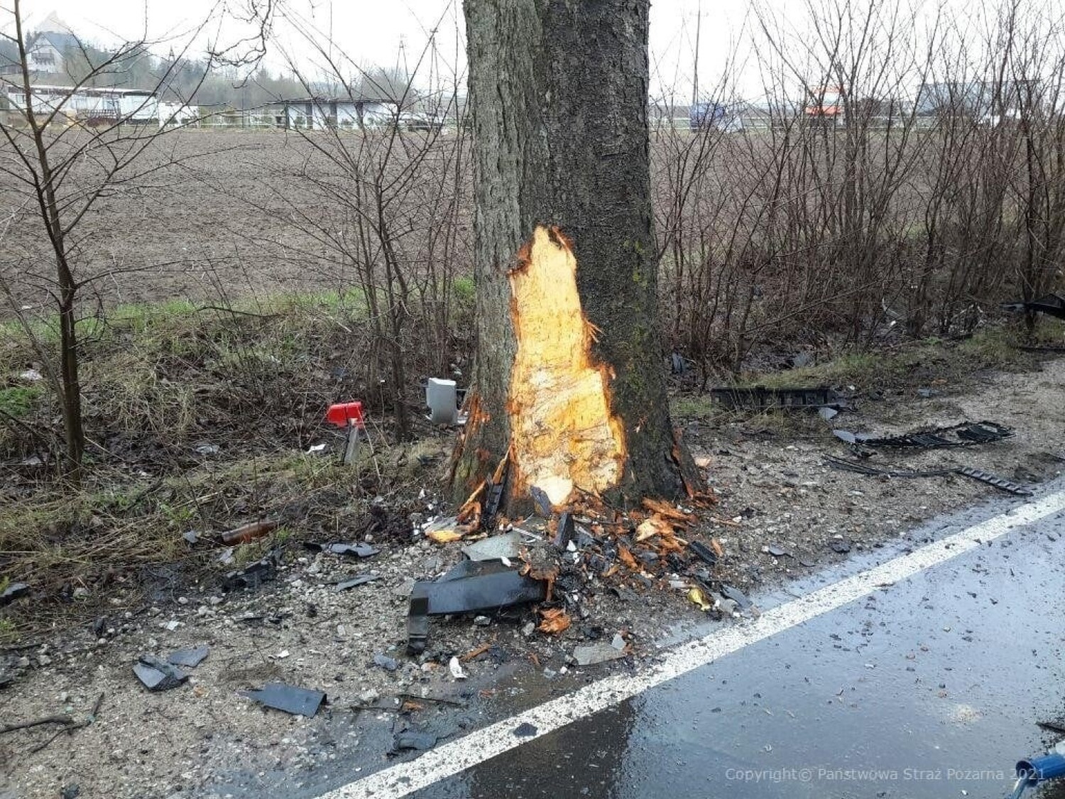 Do groźnego wypadku doszło na drodze 212 koło Chojnic