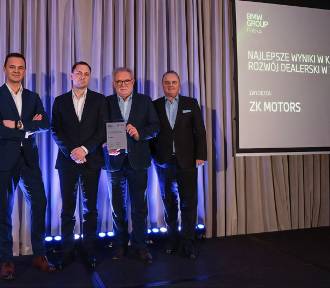 Salon BMW ZK Motors w Radomiu z certyfikatem "Rozwój Dealerski w 2023 roku"