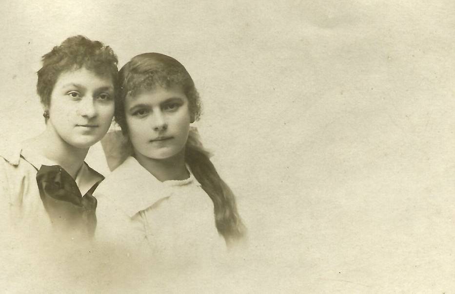 Stasia i Tania. Konin 1918 rok.