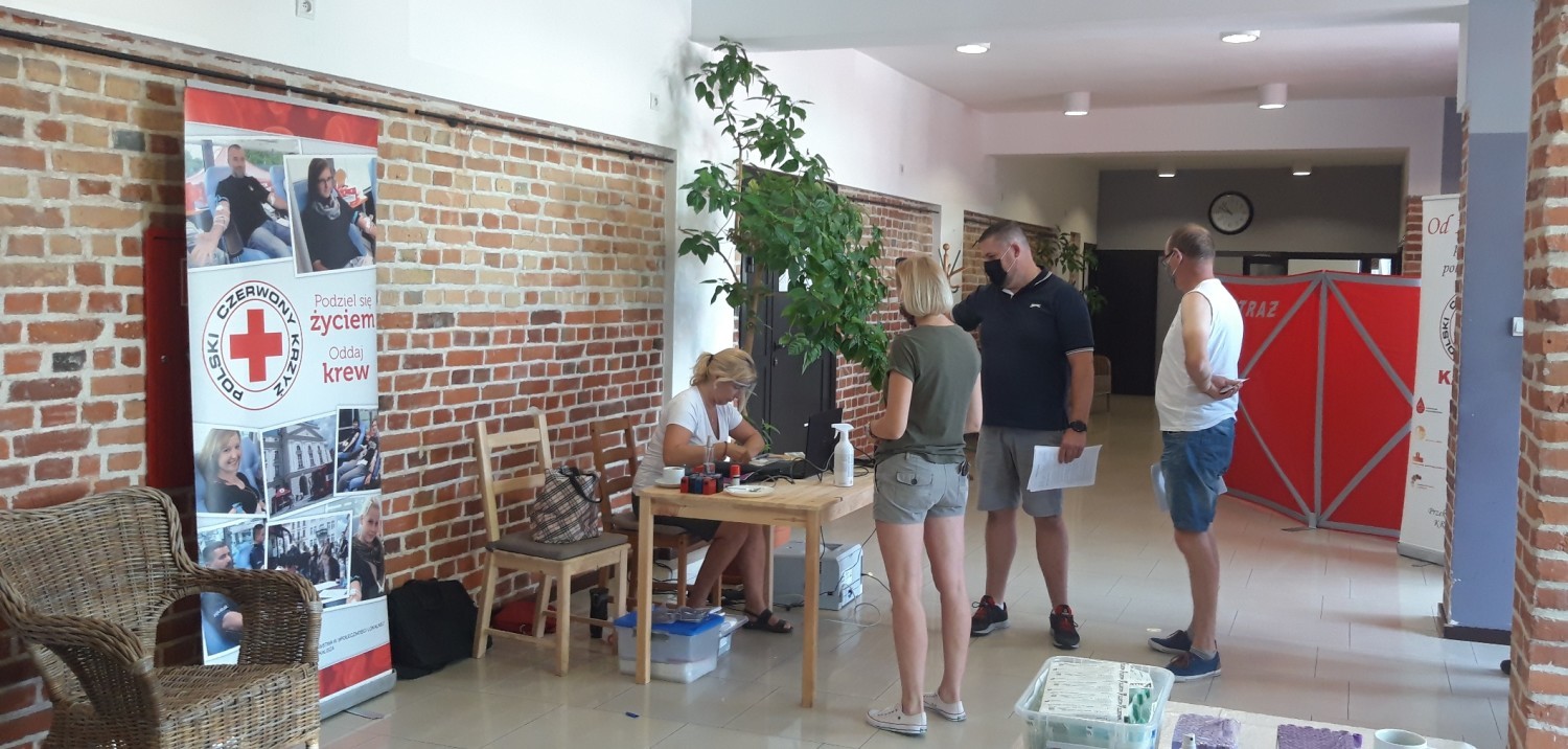 Akcja krwiodawstwa w Zbiersku