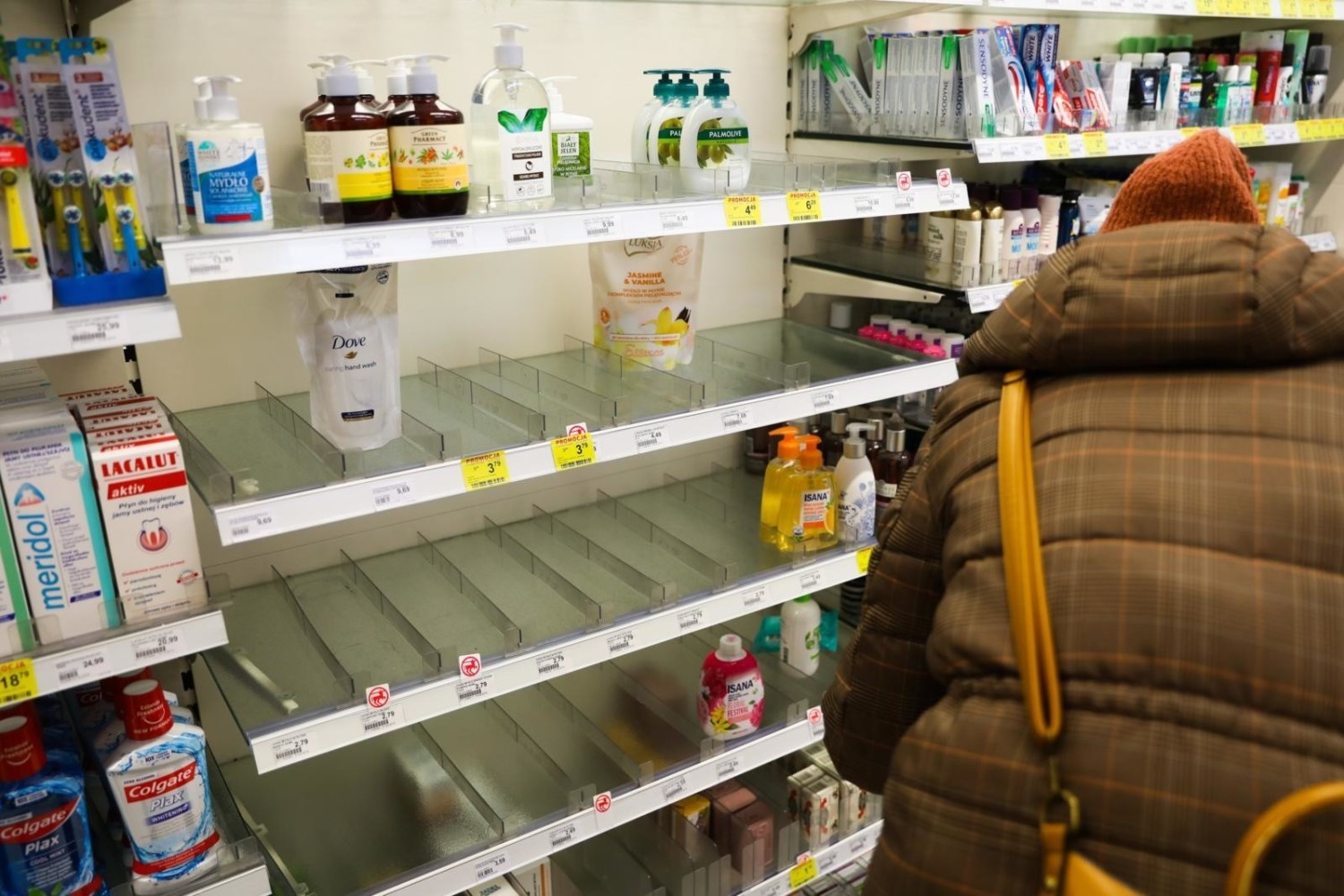 Drogerie w Polsce wprowadzają limity na zakupy