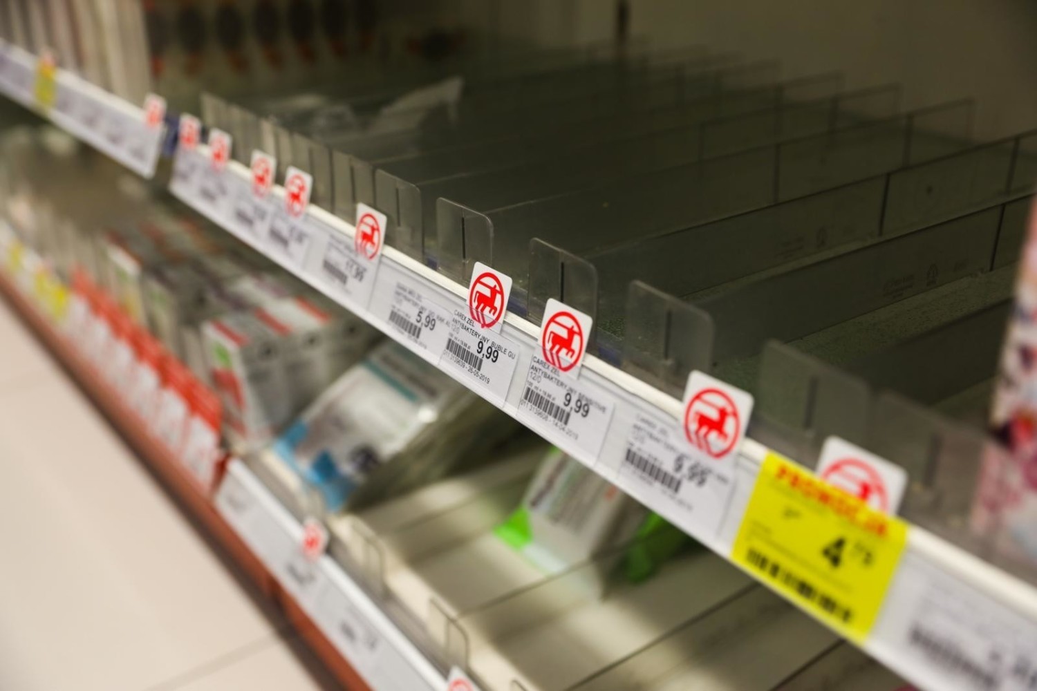 Drogerie w Polsce wprowadzają limity na zakupy