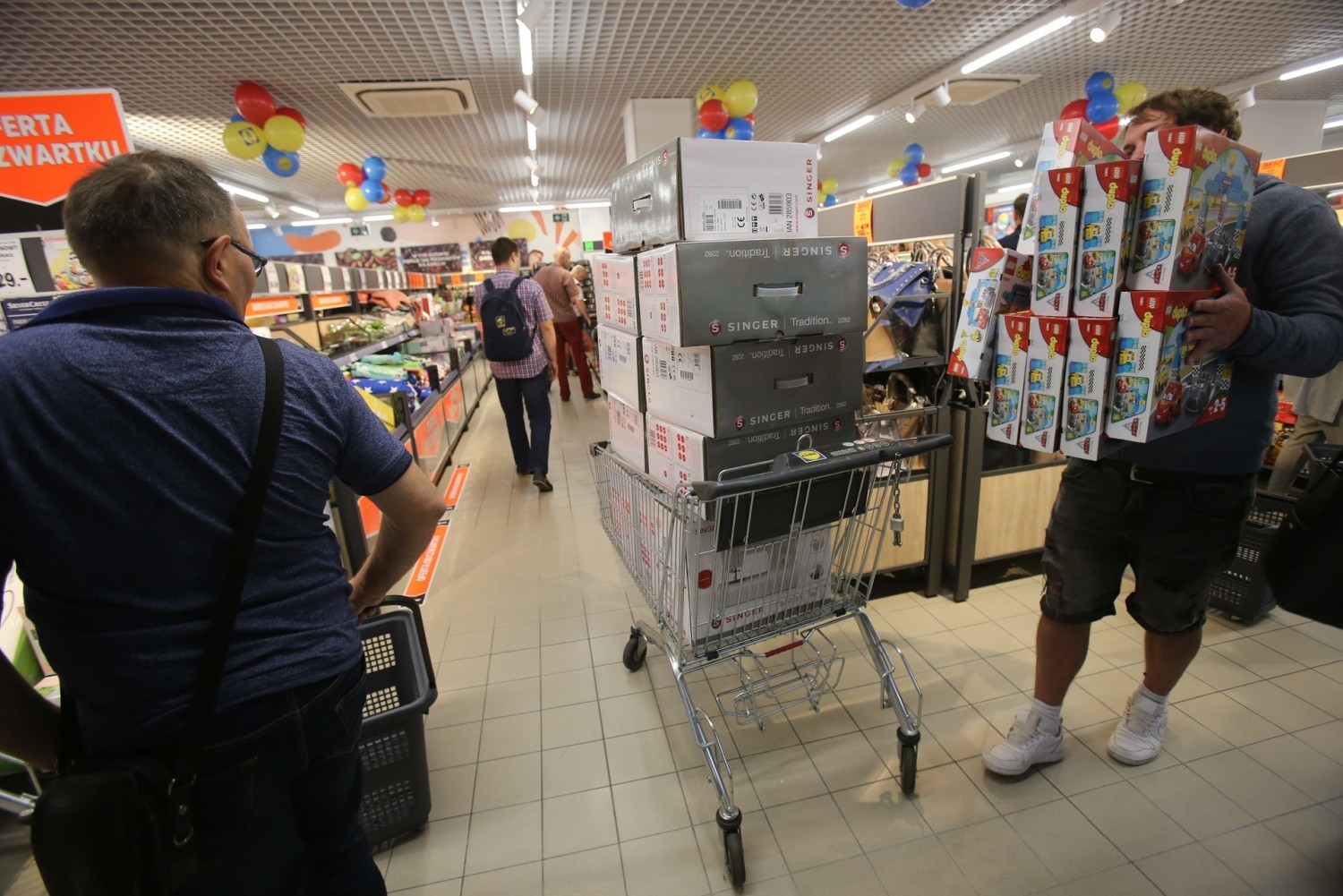 Nowy sklep Lidl przy ulicy Gawronów w Katowicach