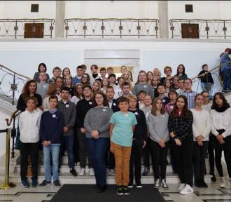 Uczniowie z Włodawy odwiedzili Sejm