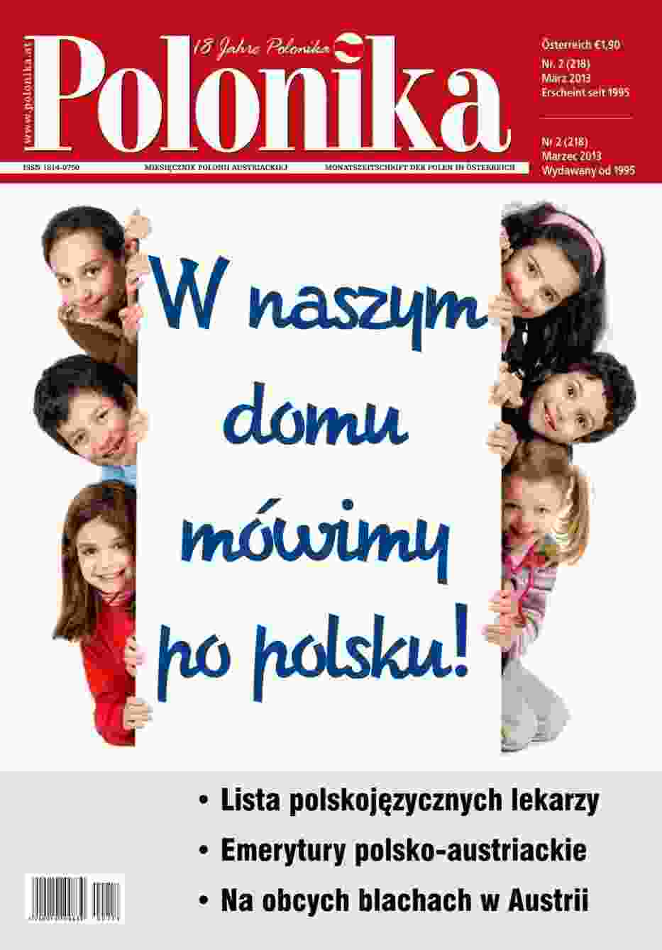 Okładka jubileuszowej POLONIKI z Wiednia