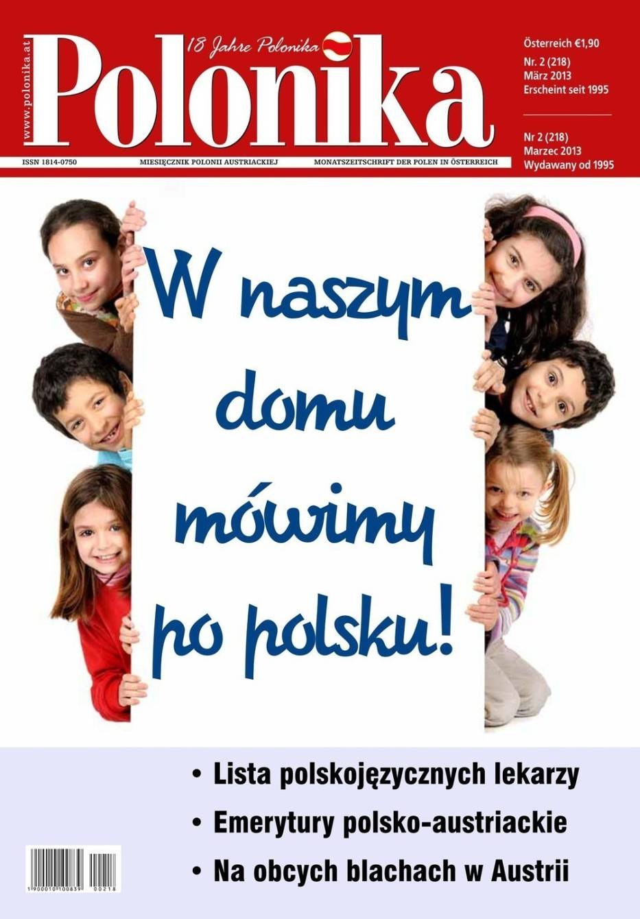 Okładka jubileuszowej POLONIKI z Wiednia