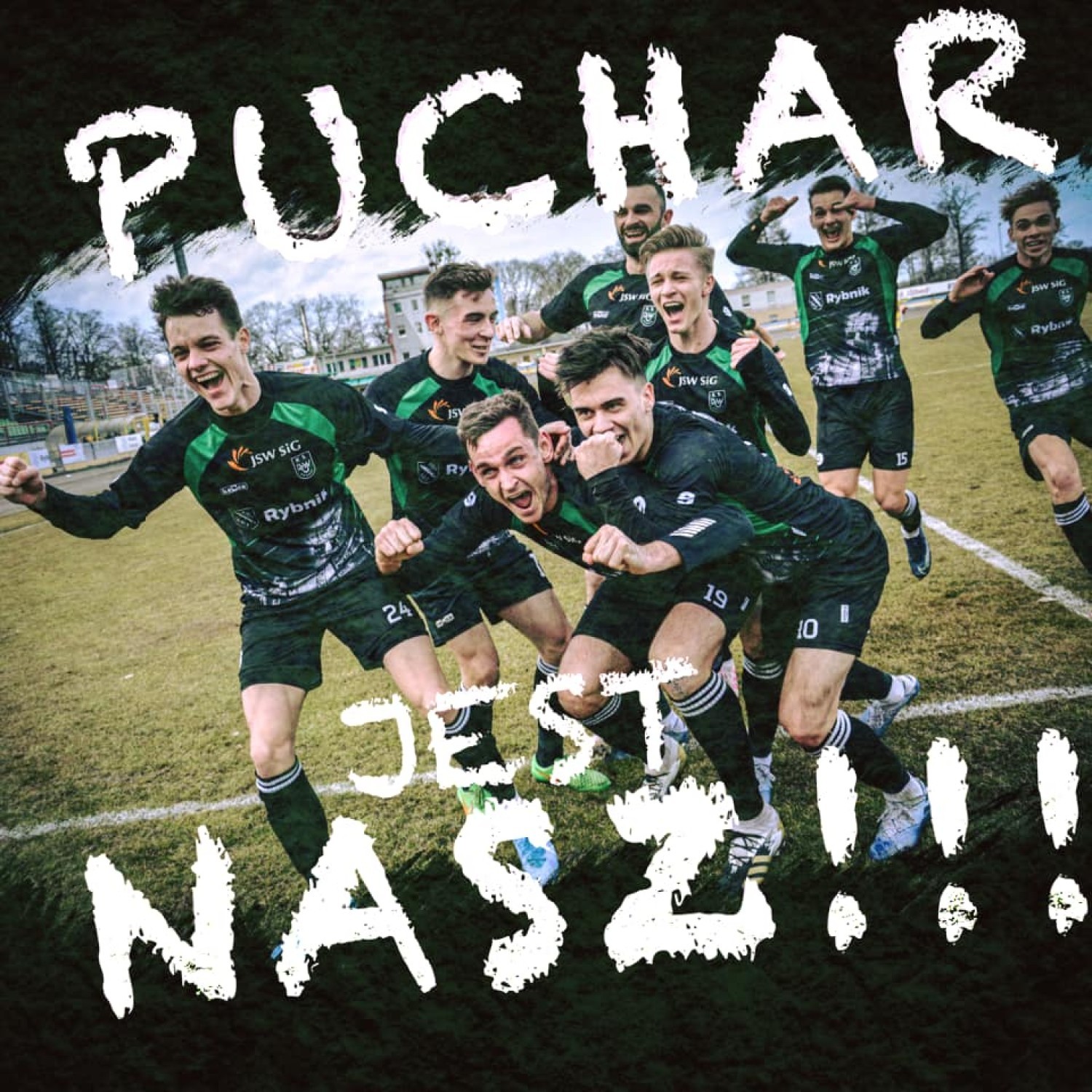 Piłkarski ROW Rybnik z piekła do nieba! Zielono-Czarni zdobyli Puchar Polski!