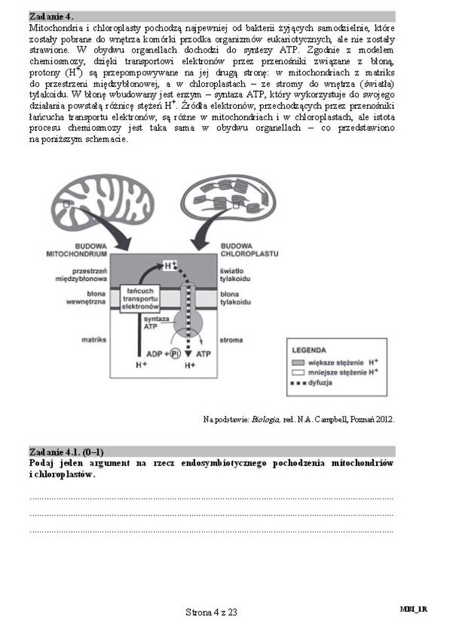 Matura BIOLOGIA 2015 rozszerzona [ARKUSZE, ODPOWIEDZI ...