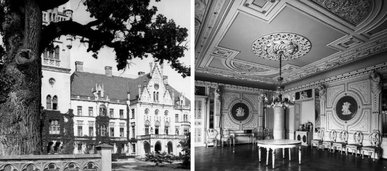 Tak wyglądały przed wojną opolskie pałace. To były prawdziwe perełki architektury