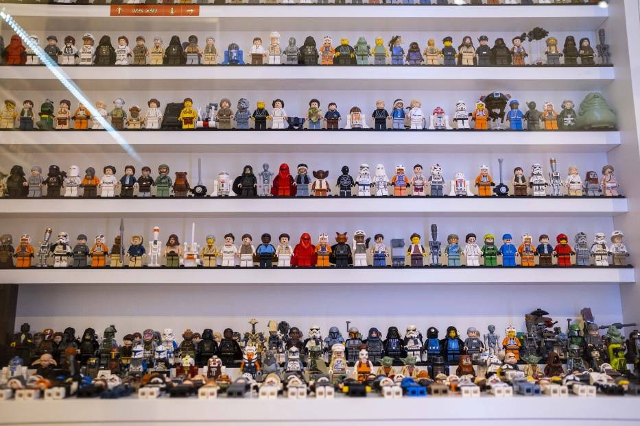 Wystawa ludzików Lego