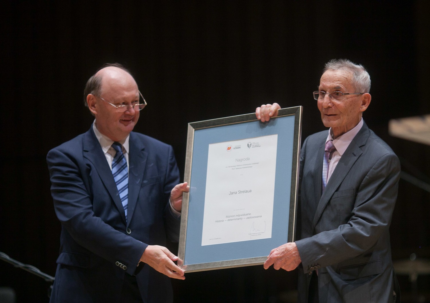 Gala wręczenia nagrody im. prof. Tadeusz Kotarbińskiego