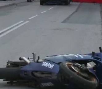 Bielsko-Biała: Motocyklista uciekając przed policją... wjechał w przejście podziemne