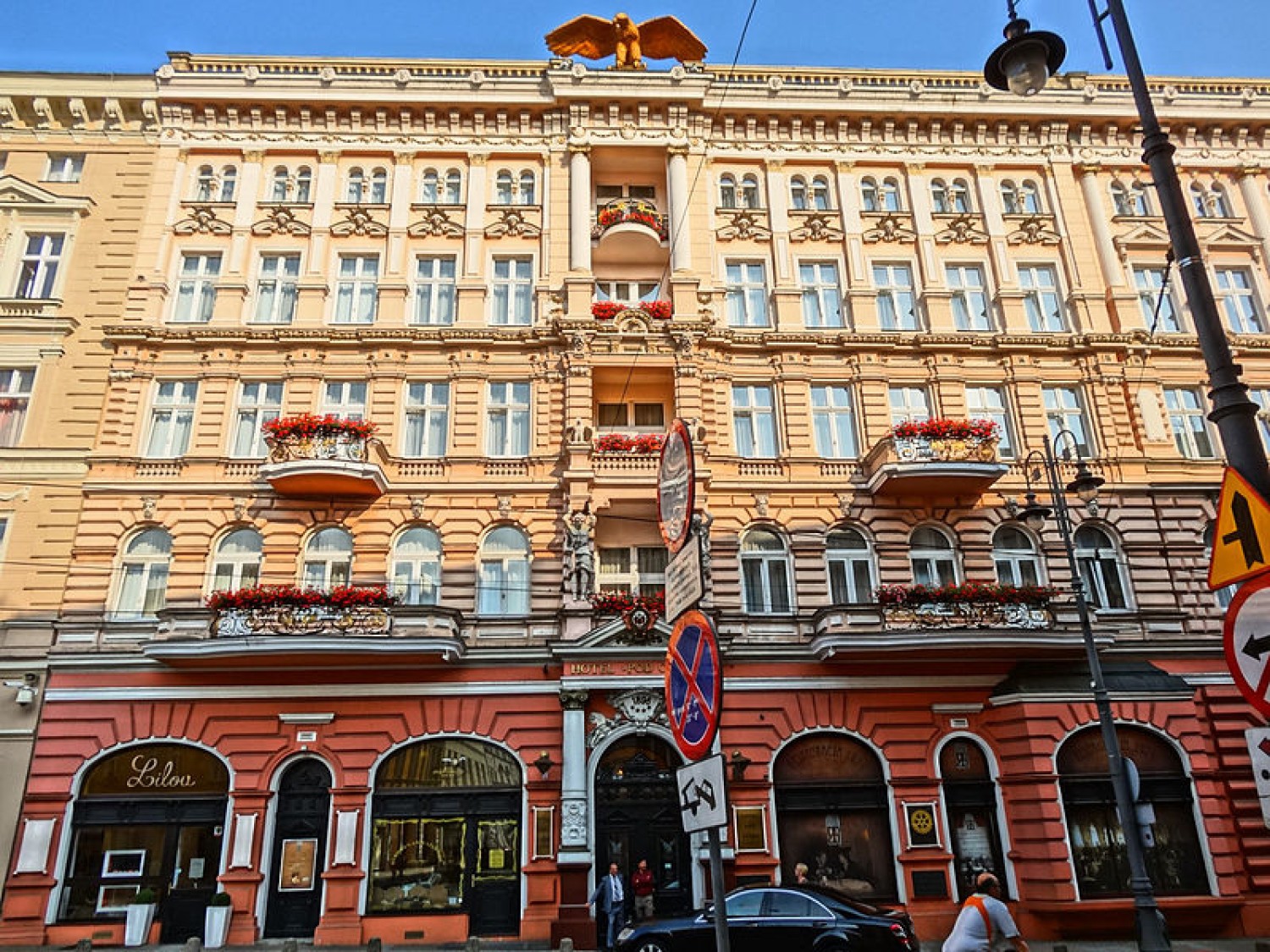 Innym popularnym miejscem jest także Hotel pod Orłem (Gdańska 14)