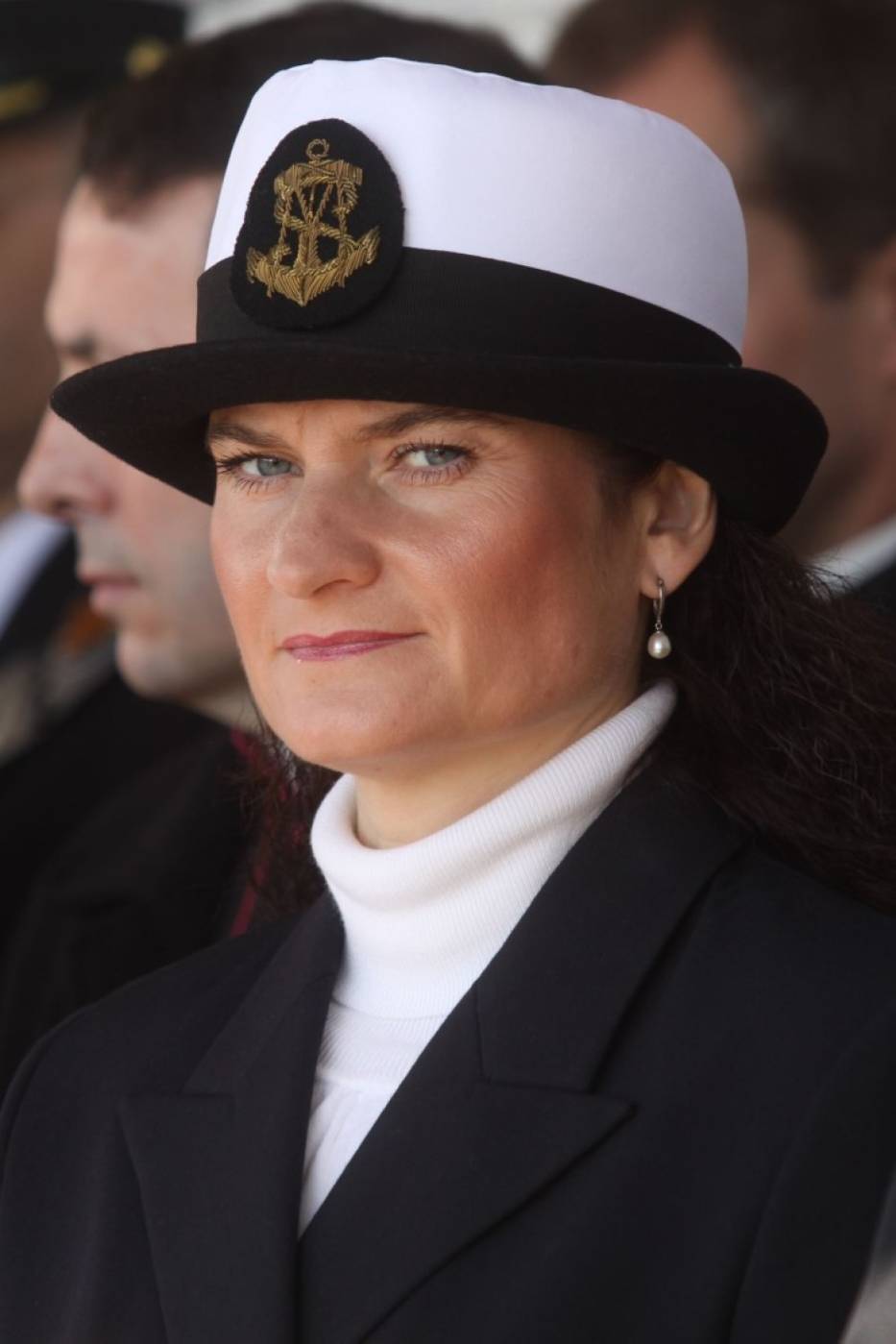 Dorota Arciszewska - Mielewczyk podczas inauguracji roku akademickiego Akademii Morskiej w Gdyni