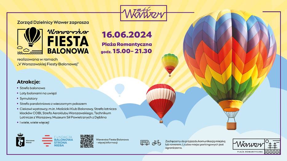 III Wawerska Fiesta Balonowa. Darmowe loty balonem w Warszawie