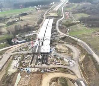 Aktualny stan budowy odcinka S19 Rzeszów Południe - Babica