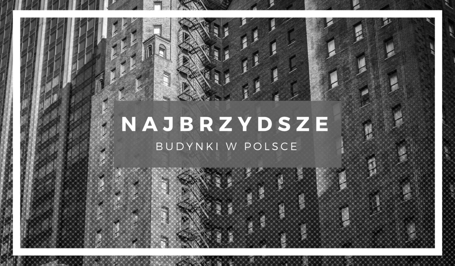 Architekt płakał, jak projektował, a my płaczemy, jak oglądamy