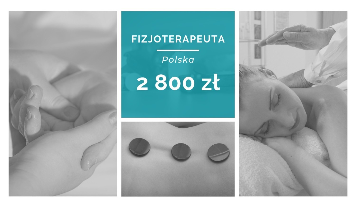 Przeciętny fizjoterapeuta w Polsce zarabia 2800 zł - tyle w 2018 r
